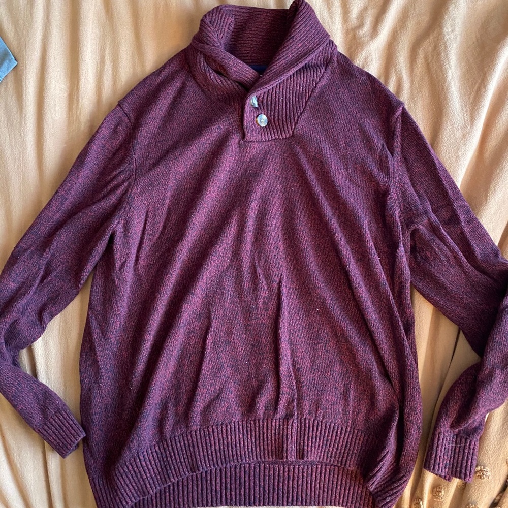 Izod Button Sweater